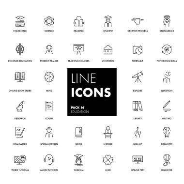 Satır simgeler kümesi. Eğitim