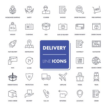 Satır simgeler kümesi. Teslimat