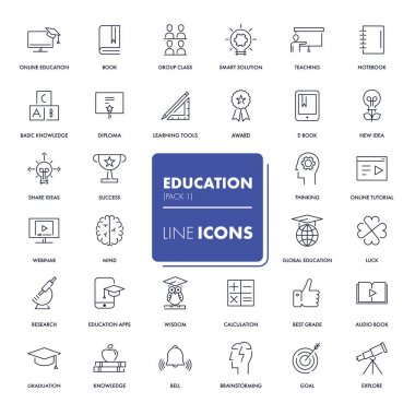 Satır simgeler kümesi. Eğitim