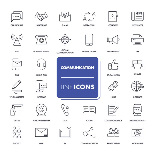 Satır simgeler kümesi. İletişim