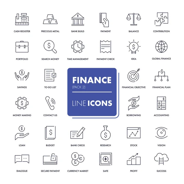Satır simgeler kümesi. Finans