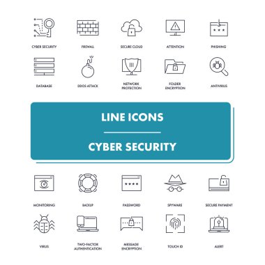 Satır simgeler kümesi. Siber Güvenlik