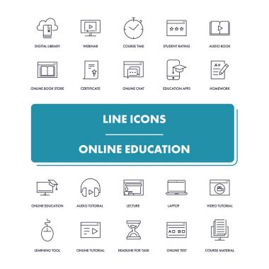 Satır simgeler kümesi. Online Eğitim