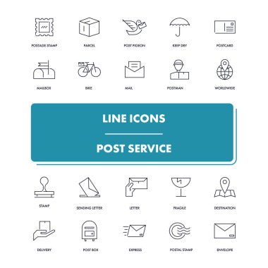 Satır simgeler kümesi. Mesaj Servisi 