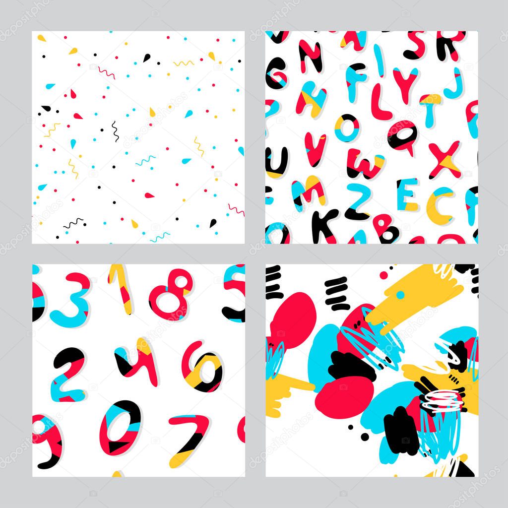 letters numbers pattern