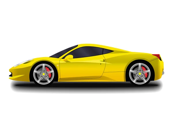 Vector de coche 3D — Vector de stock