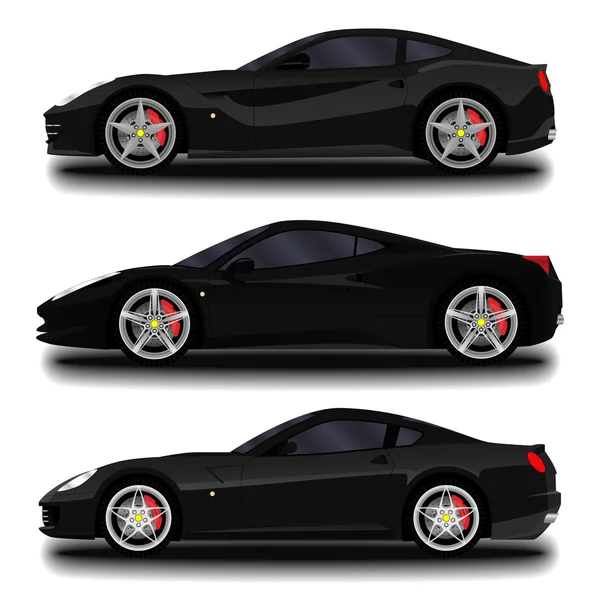 Vector de coche 3D — Vector de stock