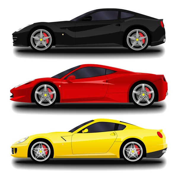 3D Car Vector — Stock Vector