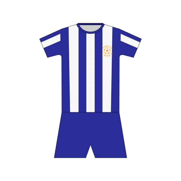 Kit de fútbol. plantilla. conjunto — Vector de stock