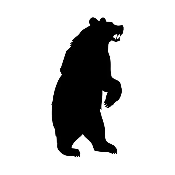 Stock market fogalmát-bika vs medve — Stock Vector
