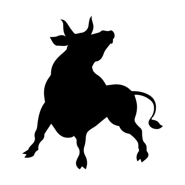 Conceito de mercado de ações touro vs urso — Vetor de Stock