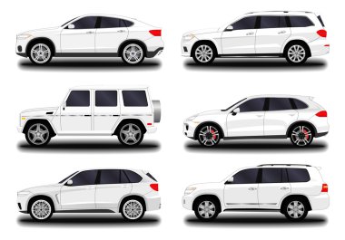 gerçekçi araba. ayarla