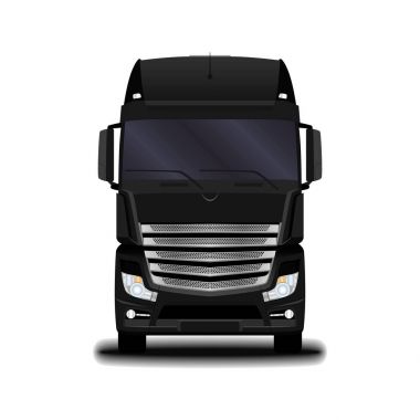 Büyük gerçekçi kamyon.