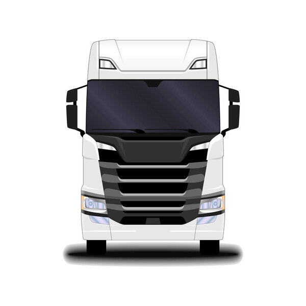 Большой реалистичный грузовик
.