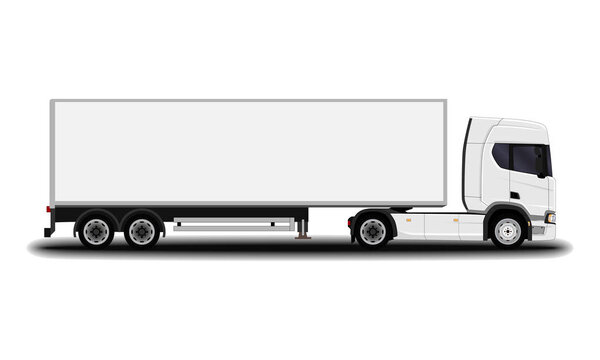 Большой реалистичный грузовик
.