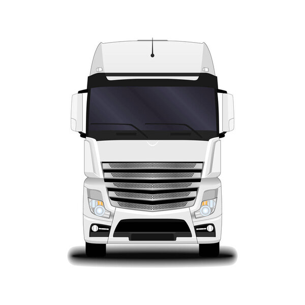 Большой реалистичный грузовик
.