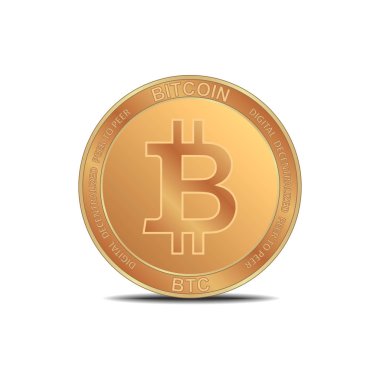 Internet cryptocurrency. Bitcoin madeni para. 