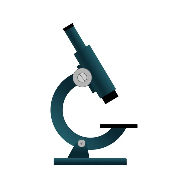 Mikroskop Oglądający Zarazki Ilustracja Wektora — Wektor stockowy