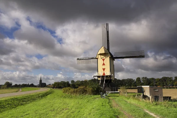 Windmill nära Batenburg — Stockfoto
