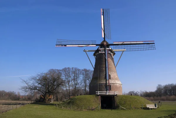 El molino de viento Van Pieper — Foto de Stock