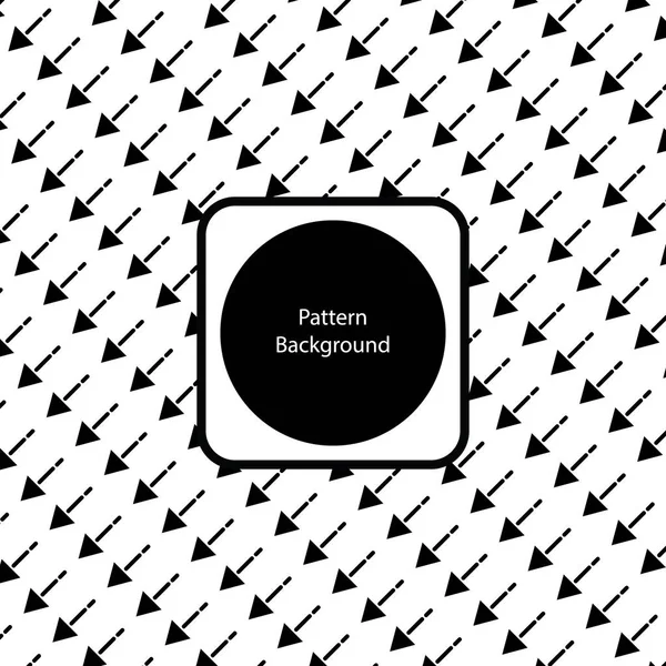 Patrón vectorial o fondo abstracto, estilo moderno con color blanco y negro — Vector de stock