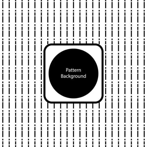 Vector Pattern Or Abstract Background, Modern Style With Black And White Color — Stock Vector