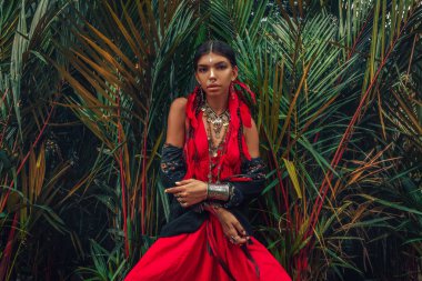 güzel genç moda kadın makyaj 