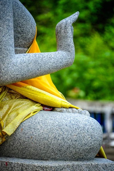 Statua immagine mano di Buddha — Foto Stock