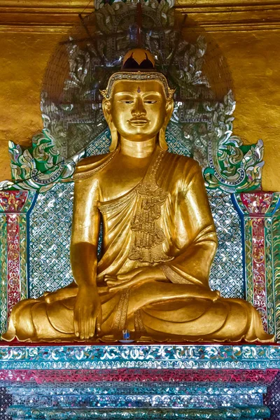 Socha obraz Buddhy Myanmar — Stock fotografie