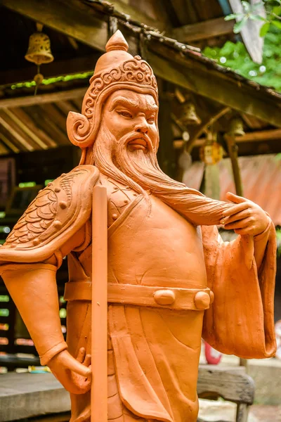 Terracotta di soldato cinese antico — Foto Stock