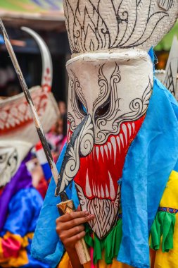 Tatlı Tay kuzeydoğu geleneksel Phi Ta Khon hayalet maske