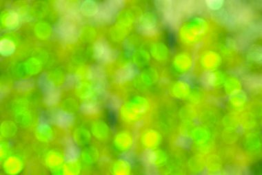 Arka plan olarak yeşil soyut bokeh