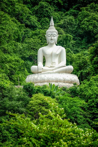 White Buddha Image — Stock Photo, Image