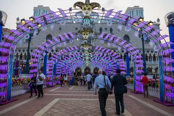 The entrance to The Venetian resort — Stock Photo, Image