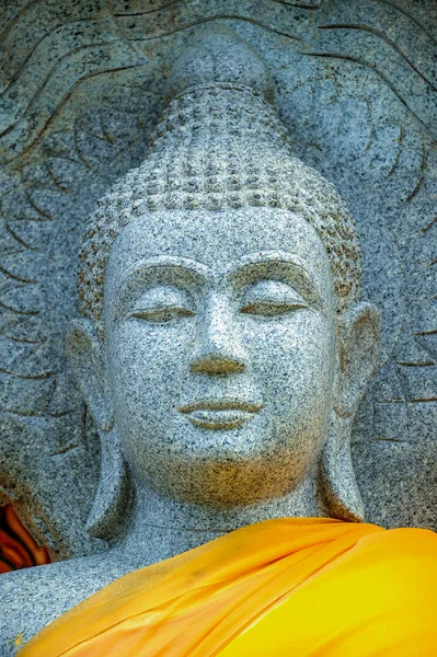 Granito immagine di Buddha — Foto Stock