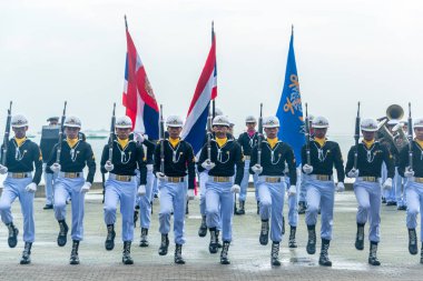 Havalı matkap uluslararası filo Revie içinde gösteren Tay Donanması
