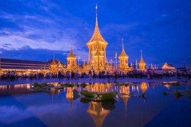 Kral Rama IX Kraliyet krematoryum Sergisi