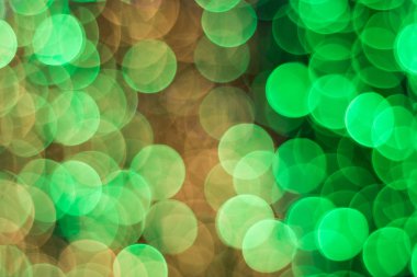 Soyut bokeh bezeli Noel ve yeni yıl ışık