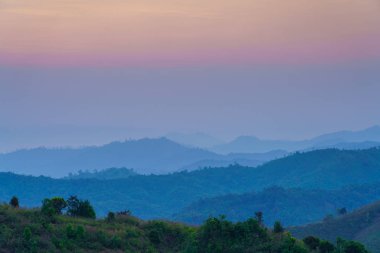 Mountain view sisli çevre ile