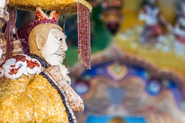 Güzel Çin Tanrı heykeli 