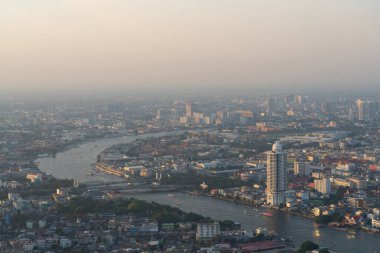 Hava kirliliği ile Bangkok Şehir