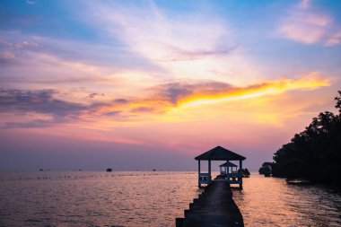 Sunrise güzel görünümü