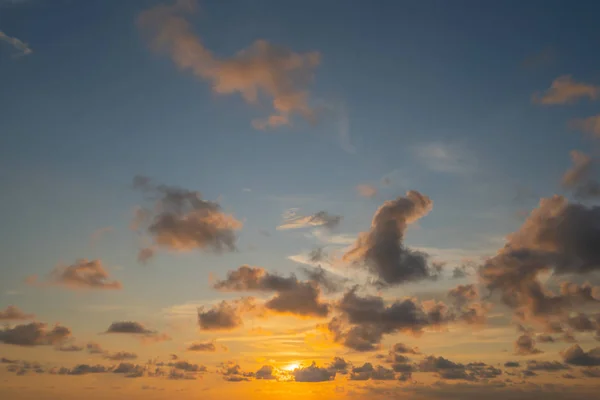 Céu bonito e colorido — Fotografia de Stock