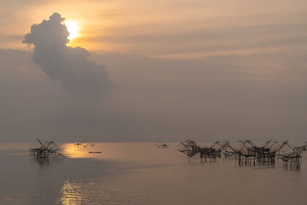Tayland geleneksel bambu balıkçılık aletleri