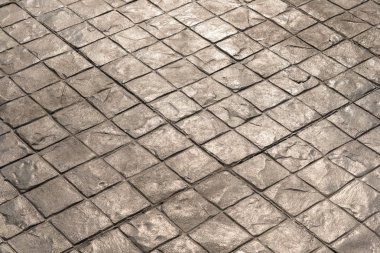 Beton desen ve arkaplanı damgalayın.