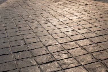 Beton desen ve arkaplanı damgalayın.