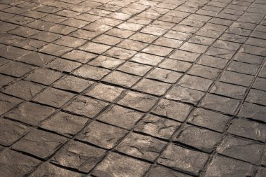 Beton desen ve arkaplanı damgalayın.