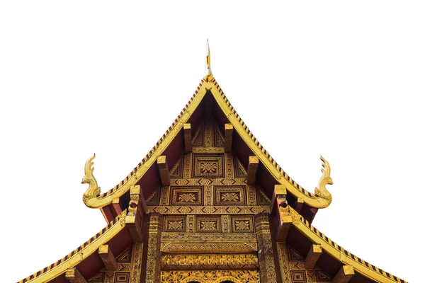 Le toit d'un temple bouddhiste . — Photo