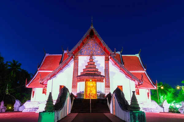 Wat Phumin templo à noite . — Fotografia de Stock