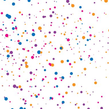 Sıçrama noktasının arka planı, kaotik daireler. Vektör illüstrasyonu